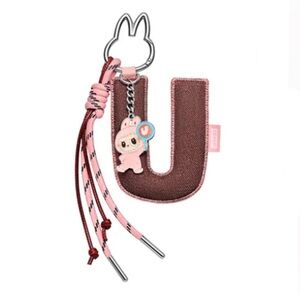Letter U THE MONSTERS Pin for Love Letter Pendant opened box U